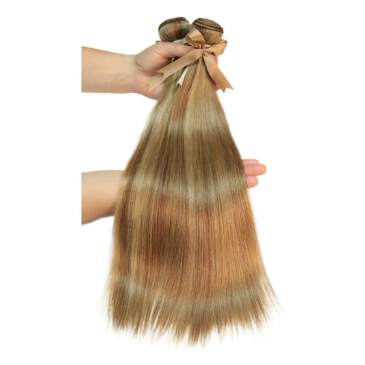 Extensión, Cabello Natural 100% Humano 100 Gramos 41cm Liso.