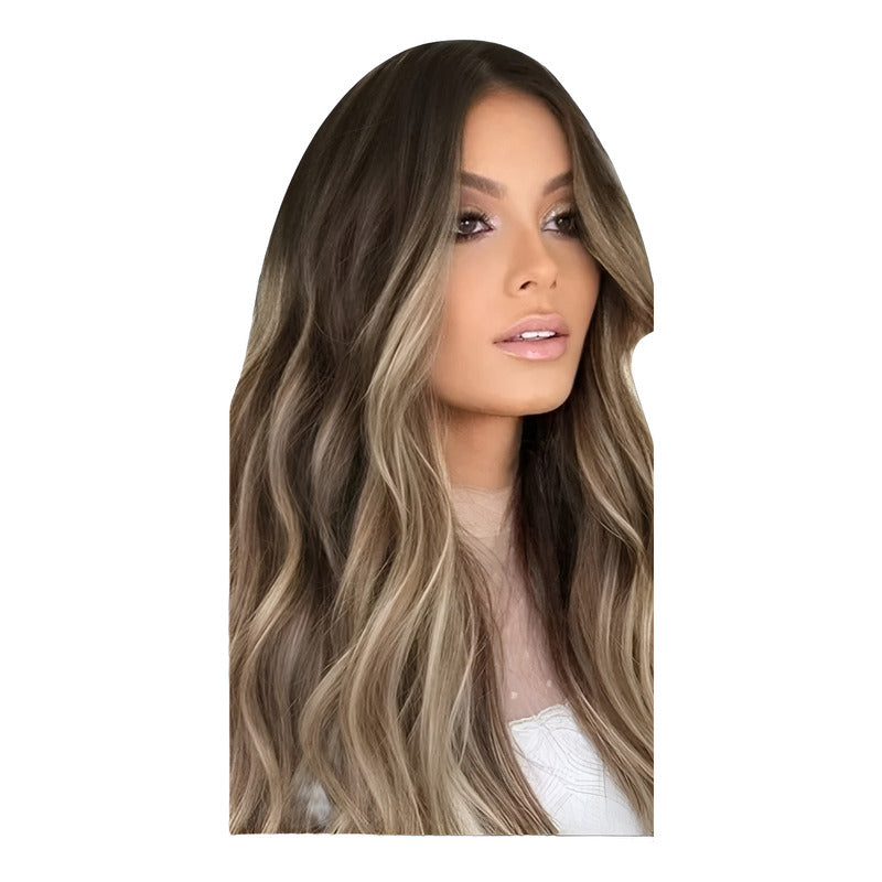 Lace Clip Cortinas De 60cm, Cabello Natural 100% Humano...