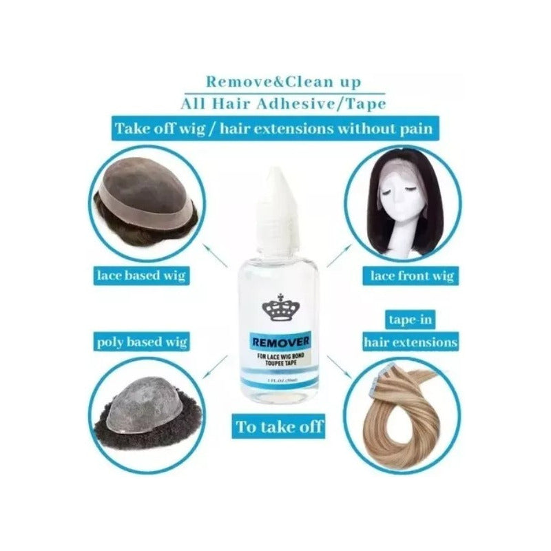 Removedor De Pegamento Para Tape Hair Prótesis Capilar 118ml