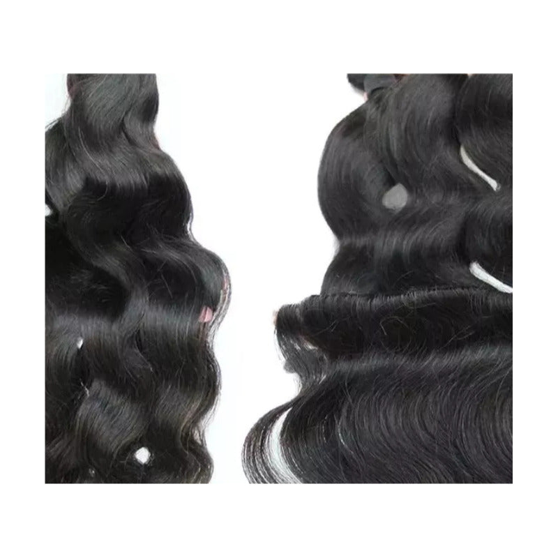 Peluca, Cabello Natural 100% Humano 30 Pulgadas Frontal 4x4