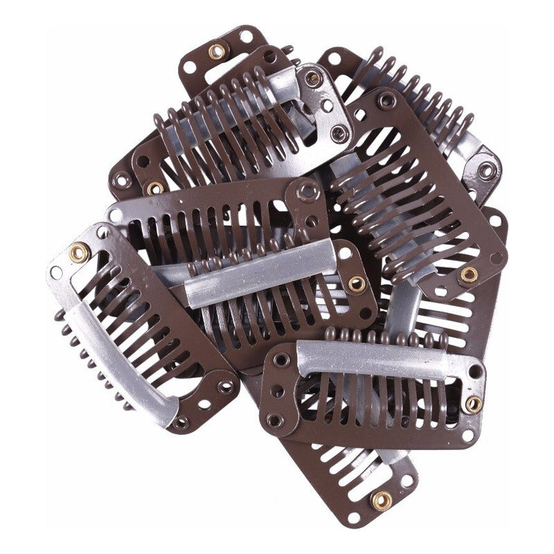 20 Clips Para Extensión De Cabello Micropinzas