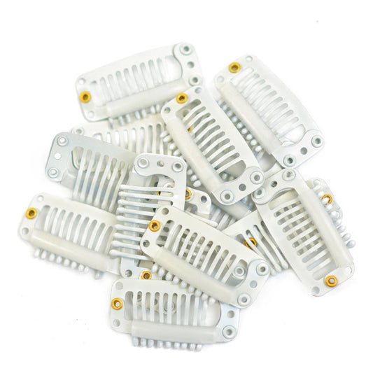 20 Clips Para Extensión De Cabello Micropinzas
