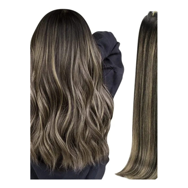 Lace Clip, Cortinas De Cabello Natural 100% Humano