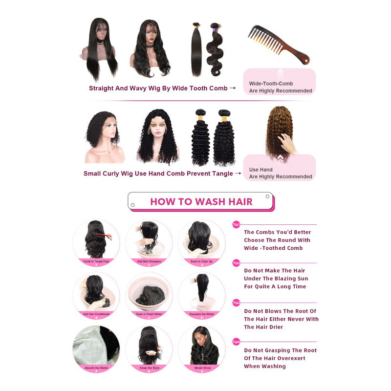 Lace Clip Cortinas De 60cm, Cabello Natural 100% Humano...