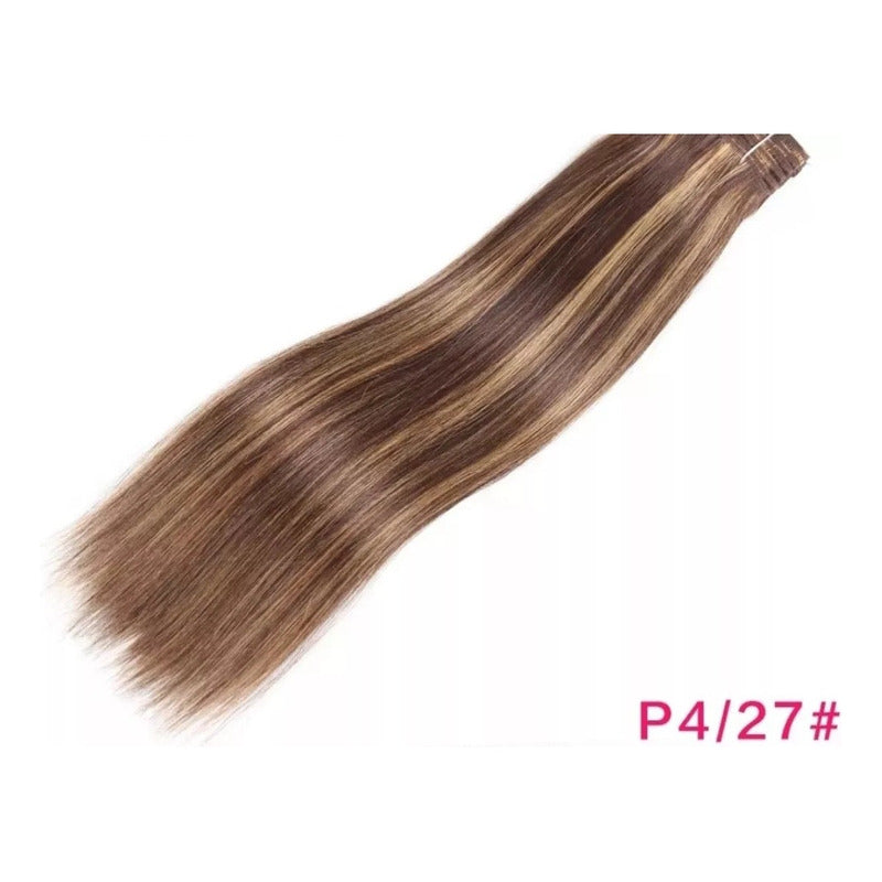 Extensión De Cabello Natural 100% Humano 24 Pulgadas 60cm