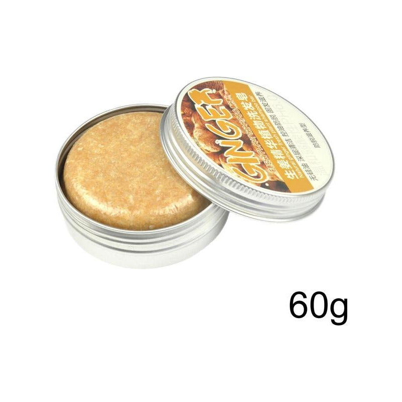 Champú Natural De Jengibre Para El Crecimiento Del Cabello