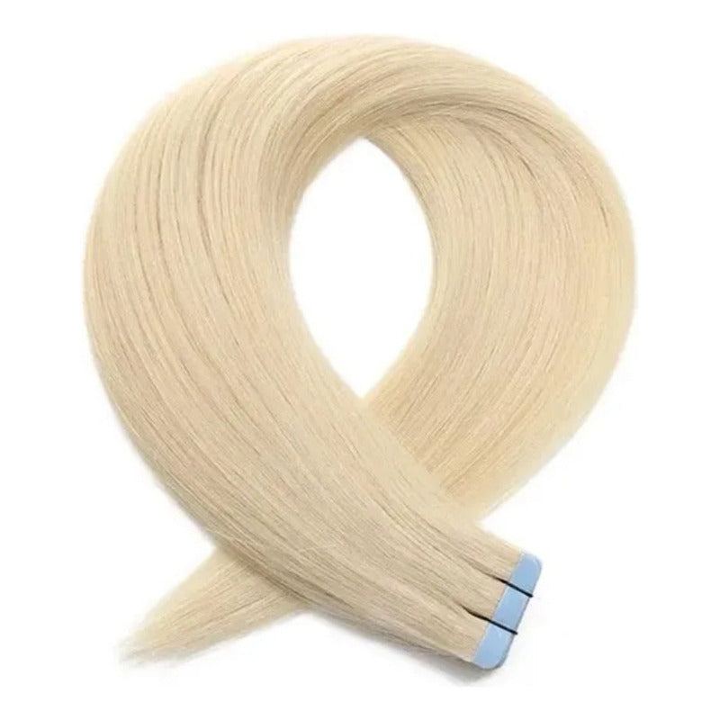 Cintas Adhesivas, Cabello 100% Humano Tape Hair 10uds. 40cm