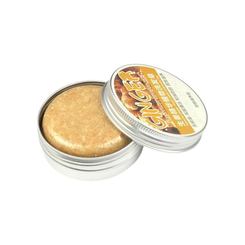 Champú Natural De Jengibre Para El Crecimiento Del Cabello
