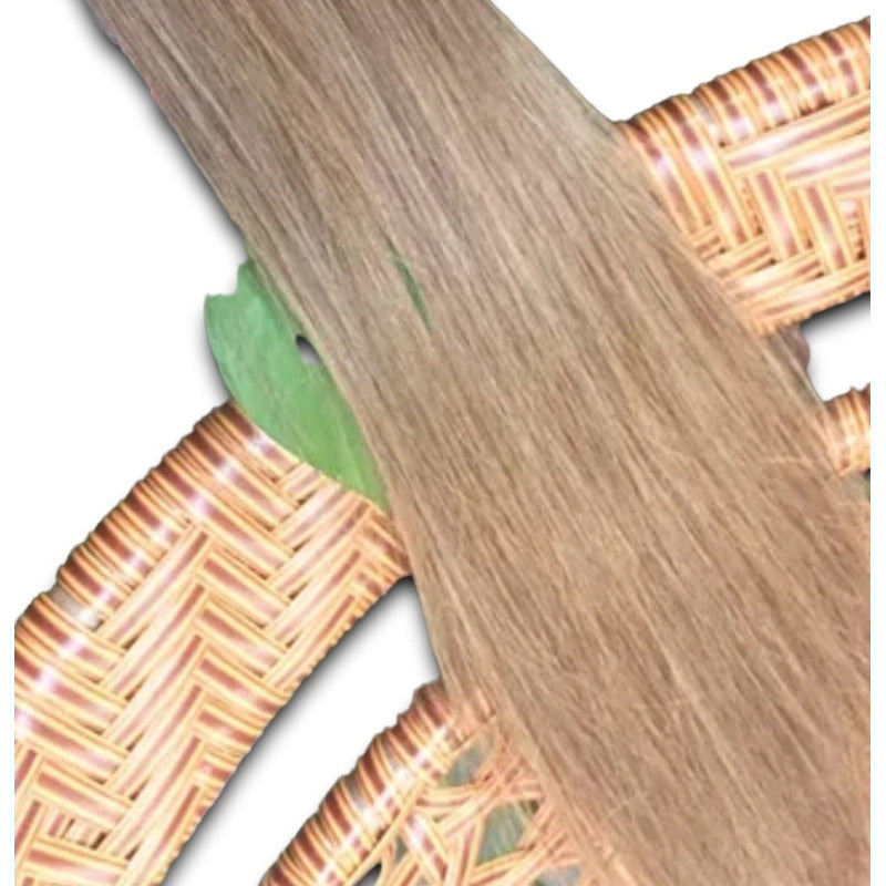 Cabello Natural 100% Humano 60cm Cintas Adhesivas, 20uds.