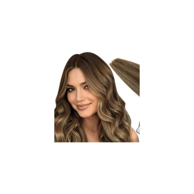 Lace Clip Cortinas De 60cm, Cabello Natural 100% Humano...