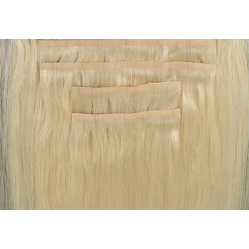 Lace Clip, Cortinas De 51cm, Cabello Natural 100% Humano