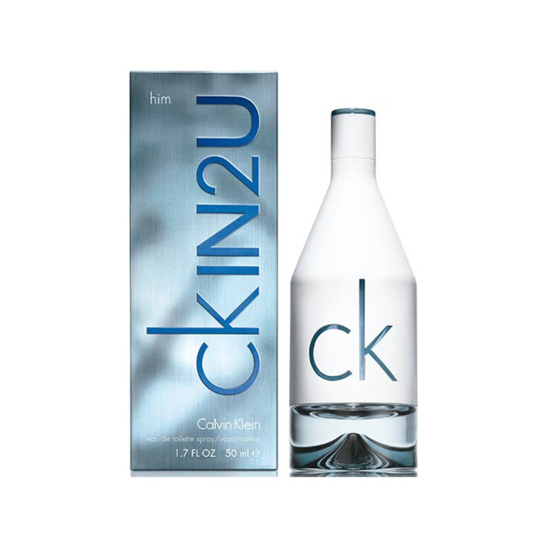 Ck In2u Calvin Klein Eau De Toilette Original Edt 50ml Para Hombre