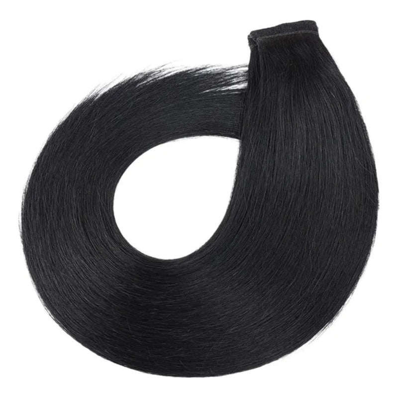 Extension Cabello Natural 100% Humano Cola De Caballo 51cm