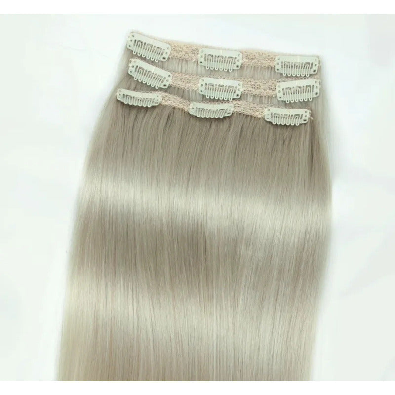 Cortinas De 65cm, Extensión De Cabello Natural 100% Humano