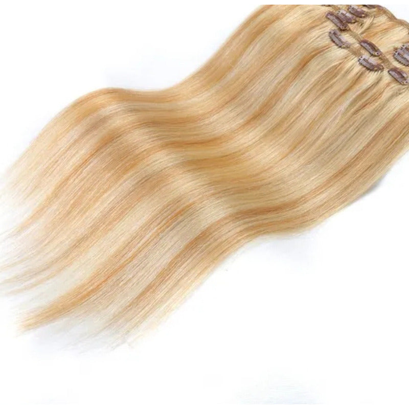 Cortinas De 65cm, Extensión De Cabello Natural 100% Humano