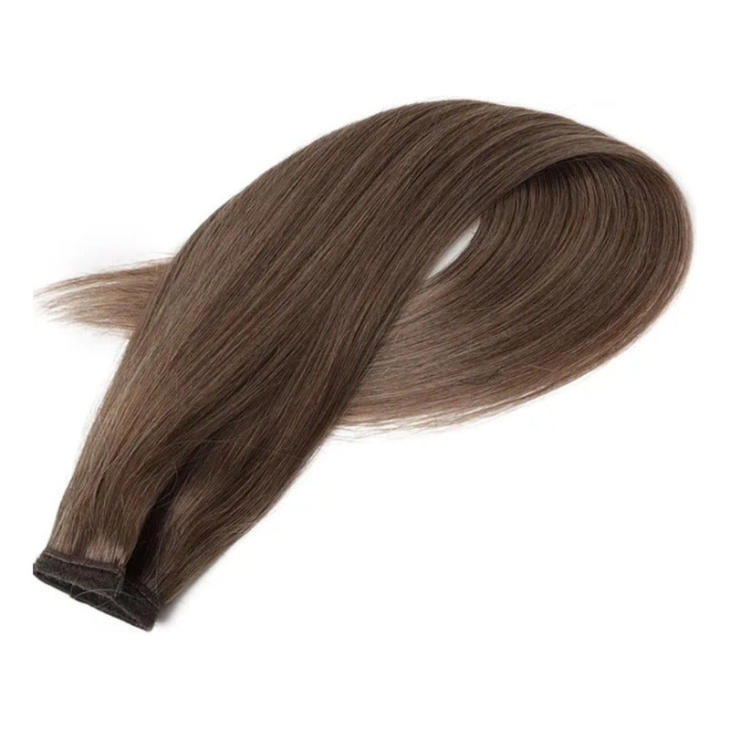 Extension Cabello Natural 100% Humano Cola De Caballo 51cm