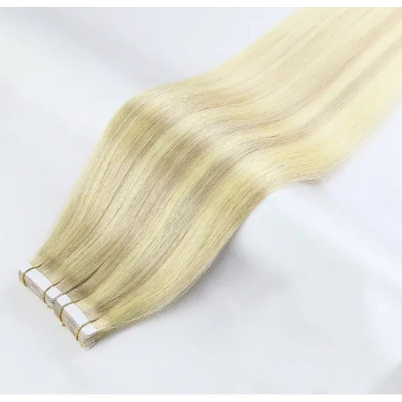 Cintas Adhesivas, Cabello 100% Humano Tape Hair 10uds. 40cm