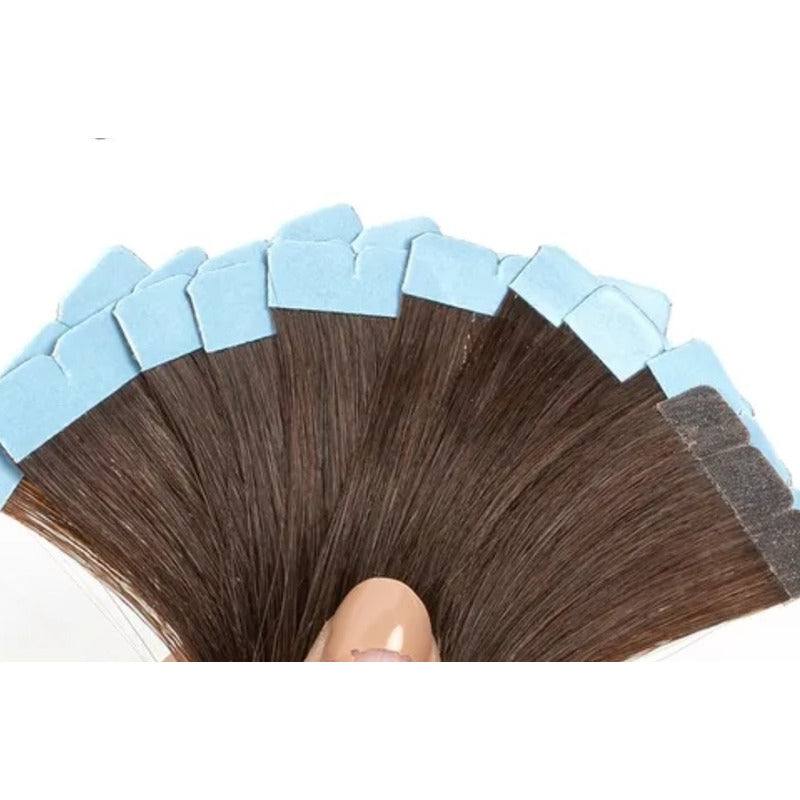 Cintas Adhesivas, Cabello 100% Humano Tape Hair 10uds. 40cm