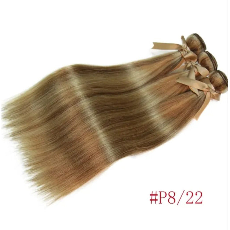 Extensión, Cabello Natural 100% Humano 100 Gramos 46cm Liso.